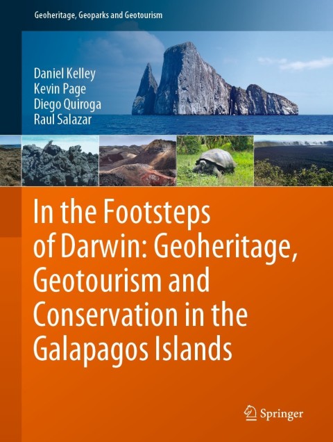 Cover image for book In the Footsteps of Darwin: Geoheritage, Geotourism and Conservation in the Galapagos Islands