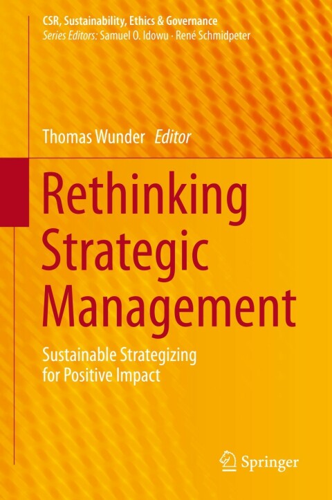 Cover image for book Rethinking Strategic Management