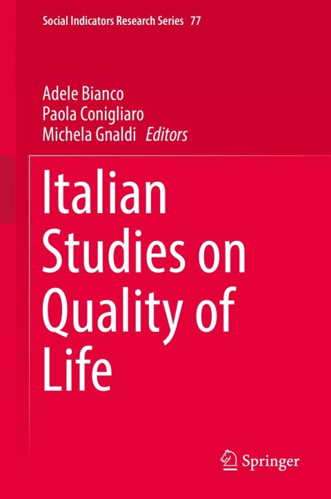 Cover image for book Italian Studies on Quality of Life