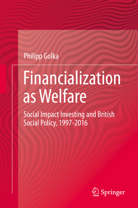 Cover image for book Financialization as Welfare