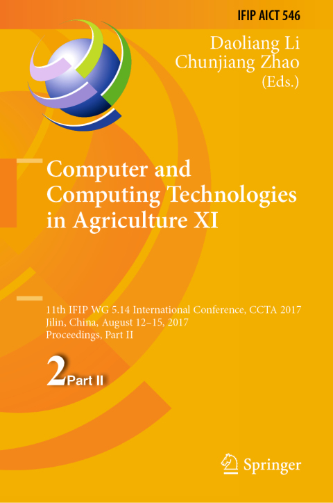 Cover image for book Computer and Computing Technologies in Agriculture XI