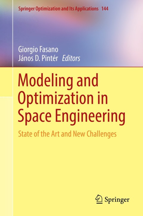 Cover image for book Modeling and Optimization in Space Engineering