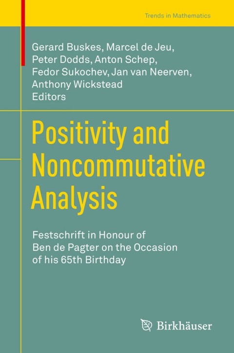 Cover image for book Positivity and Noncommutative Analysis