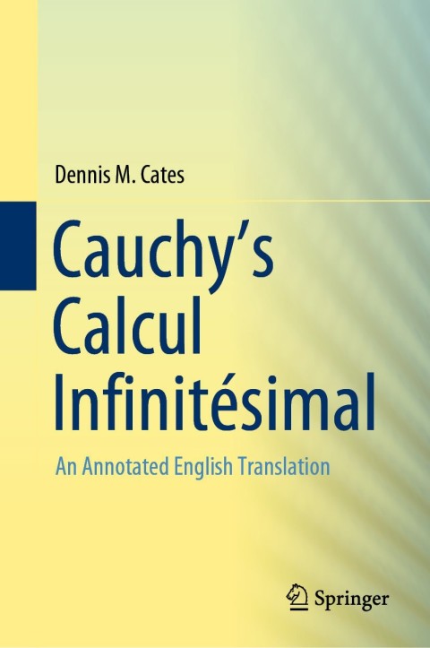 Cover image for book Cauchy's Calcul Infinitésimal