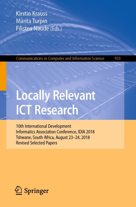 Cover image for book Locally Relevant ICT Research