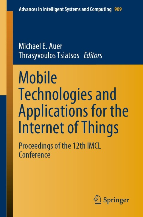 Cover image for book Mobile Technologies and Applications for the Internet of Things