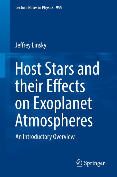 Cover image for book Host Stars and their Effects on Exoplanet Atmospheres