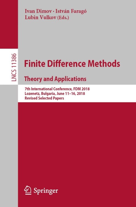 Cover image for book Finite Difference Methods. Theory and Applications