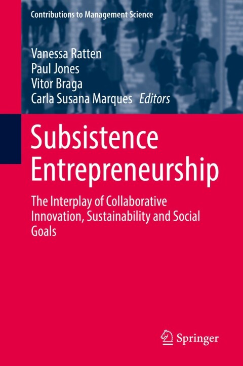 Cover image for book Subsistence Entrepreneurship