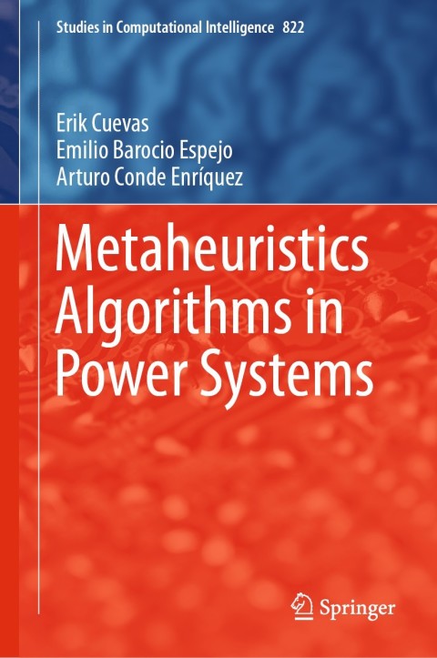 Cover image for book Metaheuristics Algorithms in Power Systems