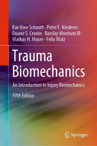 Cover image: Trauma Biomechanics 5th edition 9783030116583
