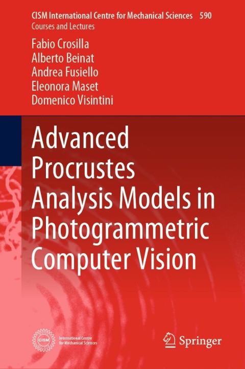 Cover image for book Advanced Procrustes Analysis Models in Photogrammetric Computer Vision