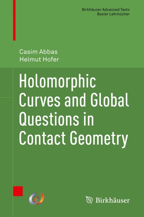 Cover image for book Holomorphic Curves and Global Questions in Contact Geometry