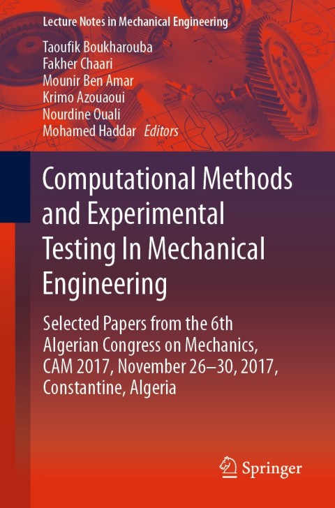 Cover image for book Computational Methods and Experimental Testing In Mechanical Engineering
