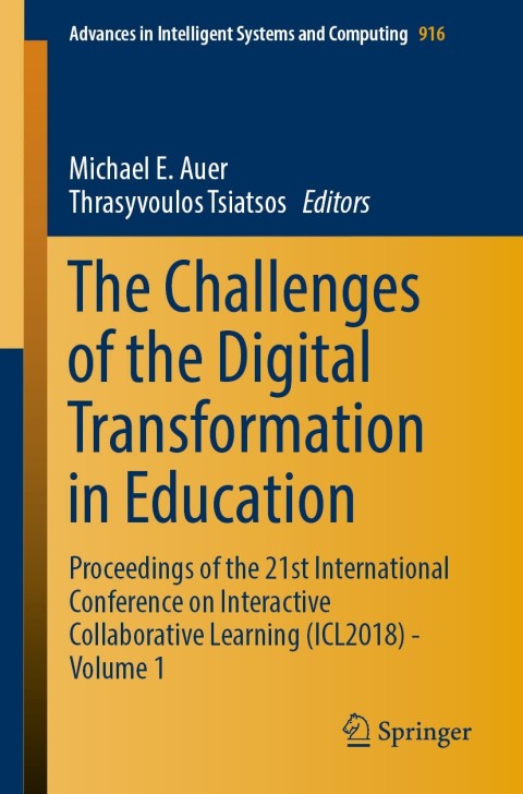 Cover image for book The Challenges of the Digital Transformation in Education