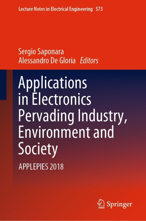 Cover image for book Applications in Electronics Pervading Industry, Environment and Society