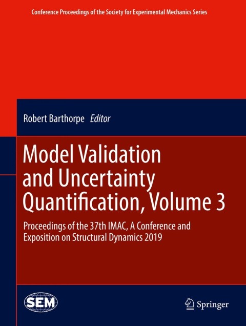 Cover image for book Model Validation and Uncertainty Quantification, Volume 3
