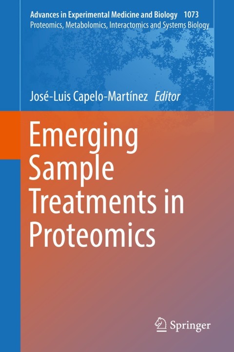 Cover image for book Emerging Sample Treatments in Proteomics