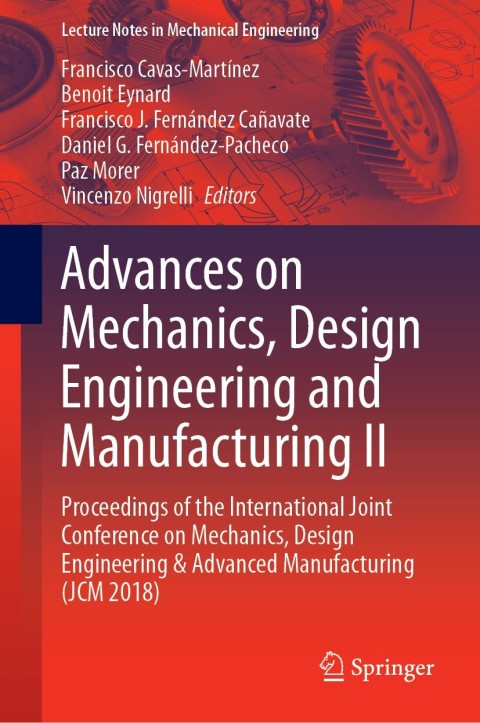 Cover image for book Advances on Mechanics, Design Engineering and Manufacturing II