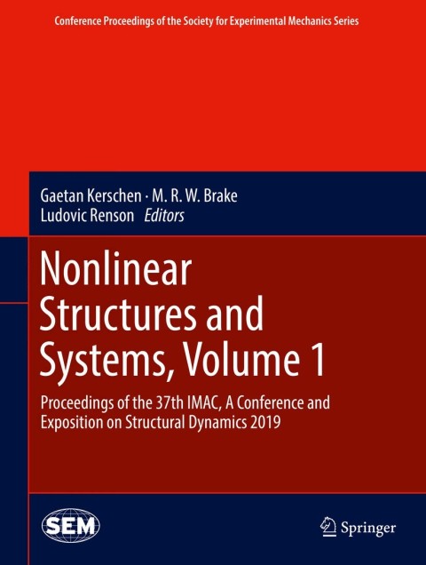Cover image for book Nonlinear Structures and Systems, Volume 1