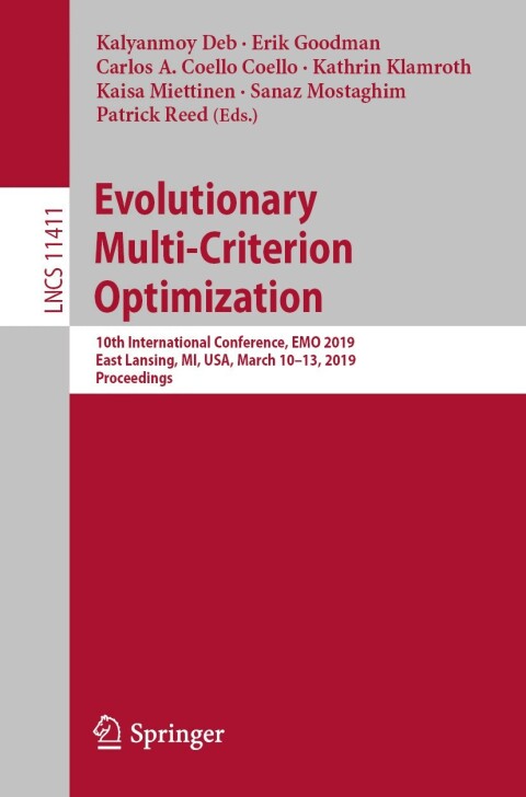 Cover image for book Evolutionary Multi-Criterion Optimization