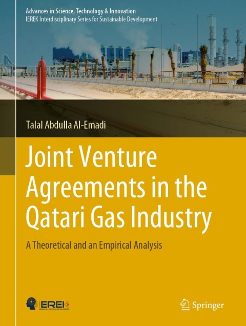 Cover image for book Joint Venture Agreements in the Qatari Gas Industry