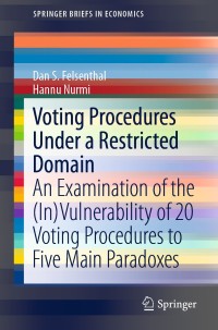 Cover image: Voting Procedures Under a Restricted Domain 9783030126261