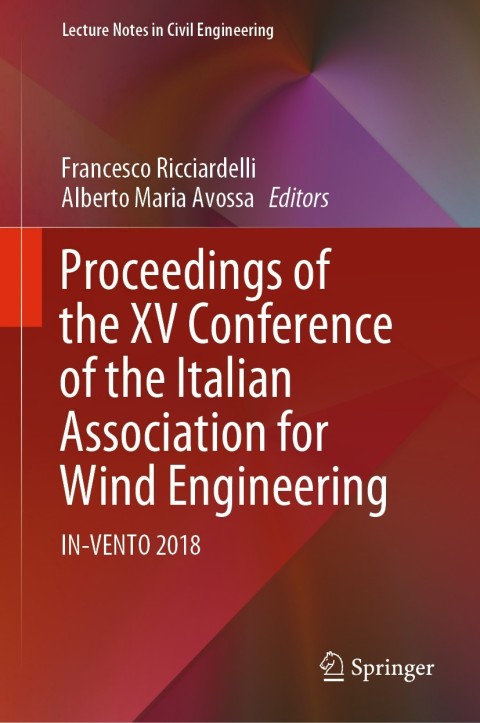 Cover image for book Proceedings of the XV Conference of the Italian Association for Wind Engineering
