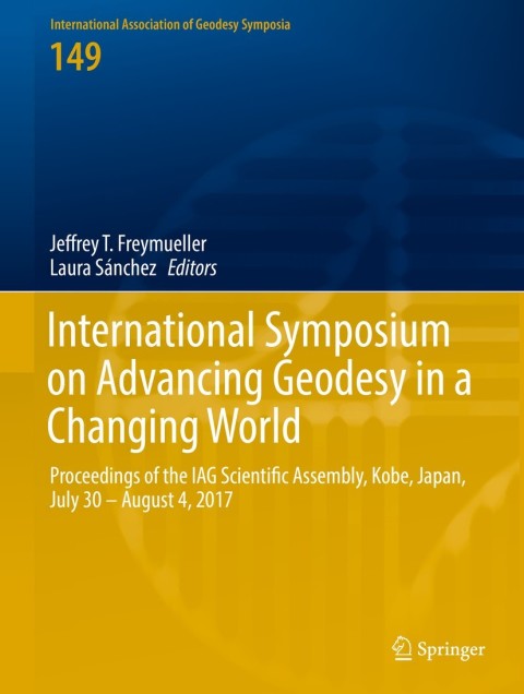 Cover image for book International Symposium on Advancing Geodesy in a Changing World