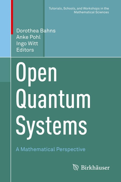 Cover image for book Open Quantum Systems