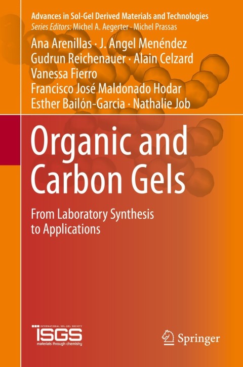 Cover image for book Organic and Carbon Gels