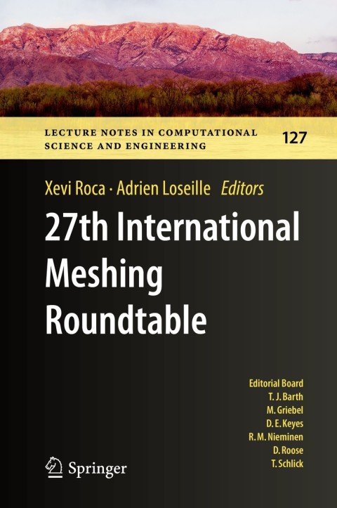 Cover image for book 27th International Meshing Roundtable