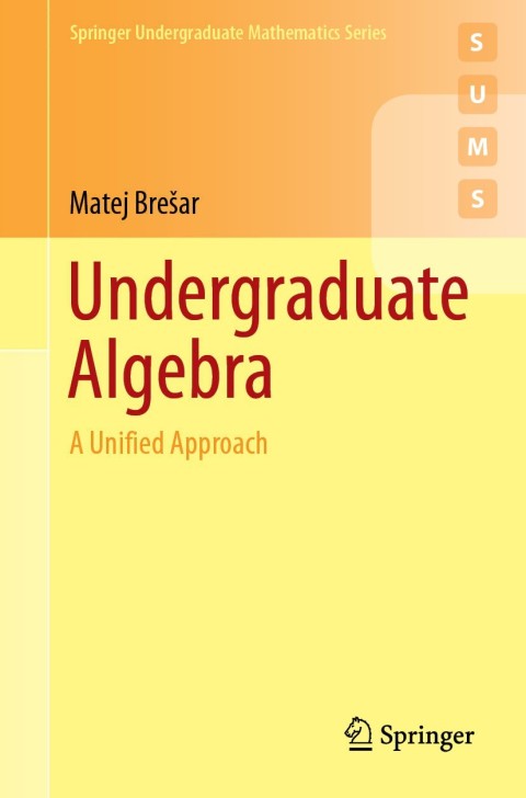 Cover image for book Undergraduate Algebra