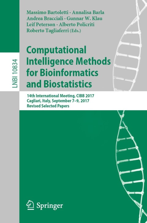 Cover image for book Computational Intelligence Methods for Bioinformatics and Biostatistics