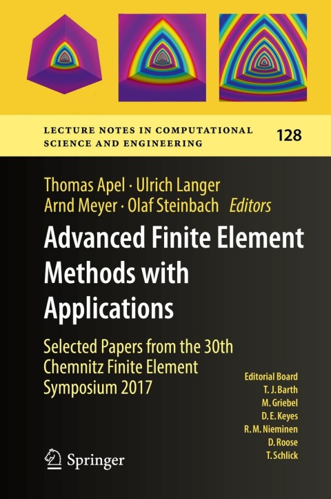 Cover image for book Advanced Finite Element Methods with Applications