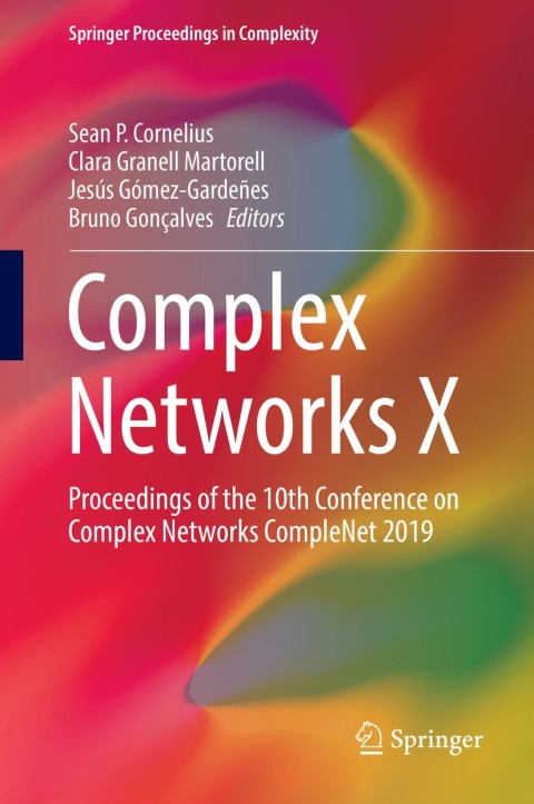 Cover image for book Complex Networks X