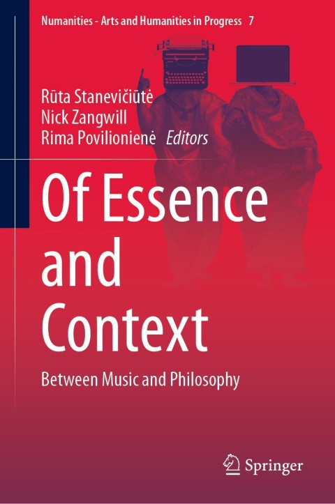 Cover image for book Of Essence and Context
