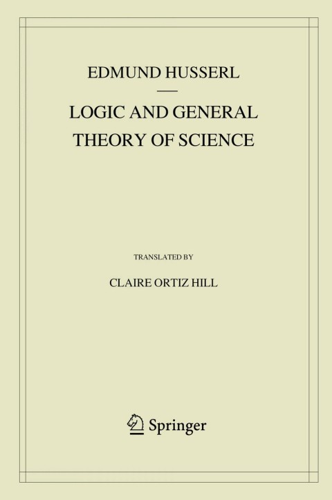 Cover image for book Logic and General Theory of Science