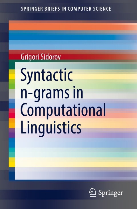 Cover image for book Syntactic n-grams in Computational Linguistics