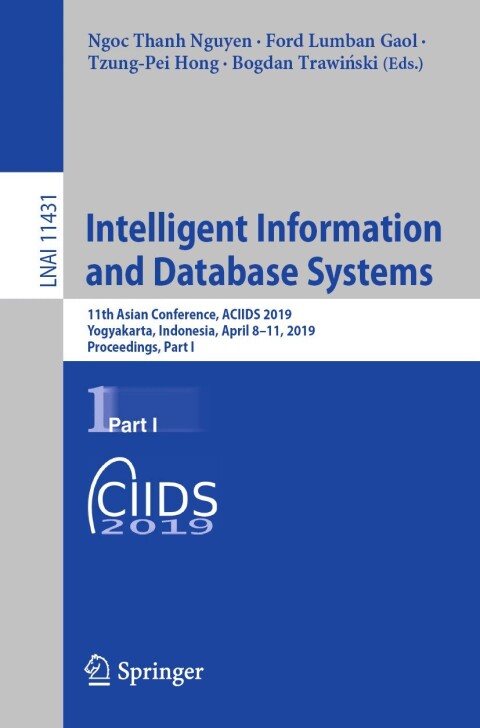 Cover image for book Intelligent Information and Database Systems