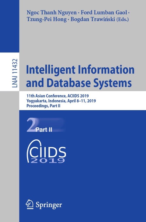 Cover image for book Intelligent Information and Database Systems