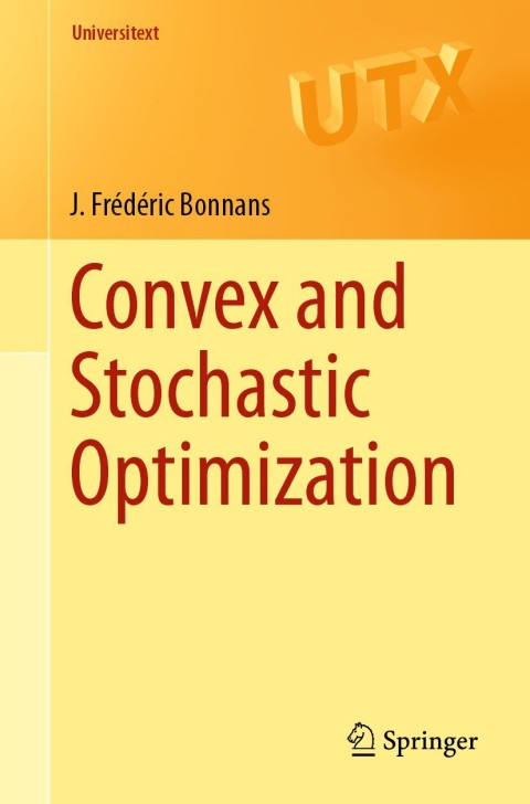 Cover image for book Convex and Stochastic Optimization