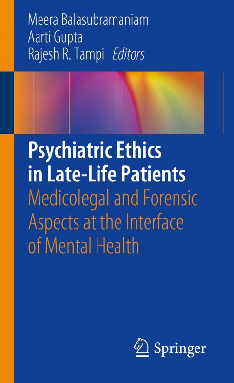 Cover image for book Psychiatric Ethics in Late-Life Patients
