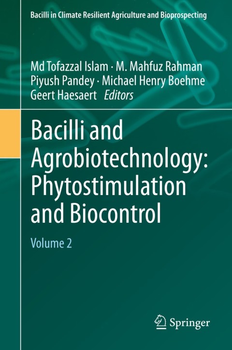 Cover image for book Bacilli and Agrobiotechnology: Phytostimulation and Biocontrol