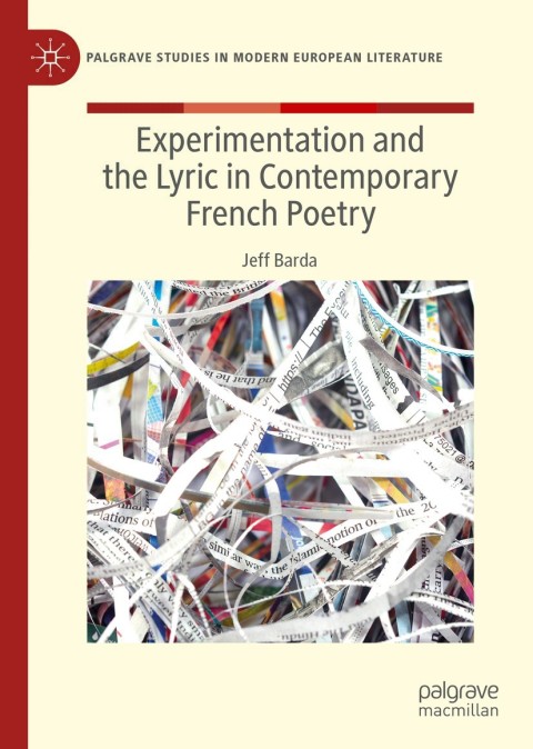 Cover image for book Experimentation and the Lyric in Contemporary French Poetry