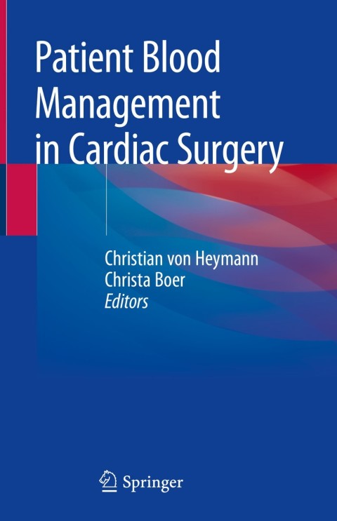 Cover image for book Patient Blood Management in Cardiac Surgery