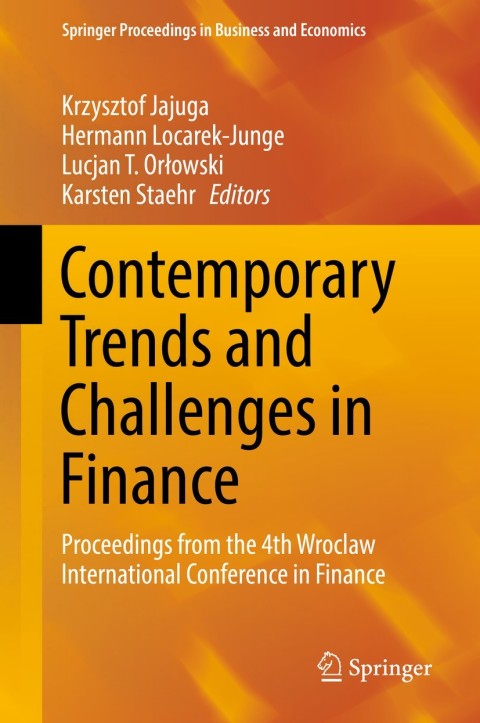 Cover image for book Contemporary Trends and Challenges in Finance