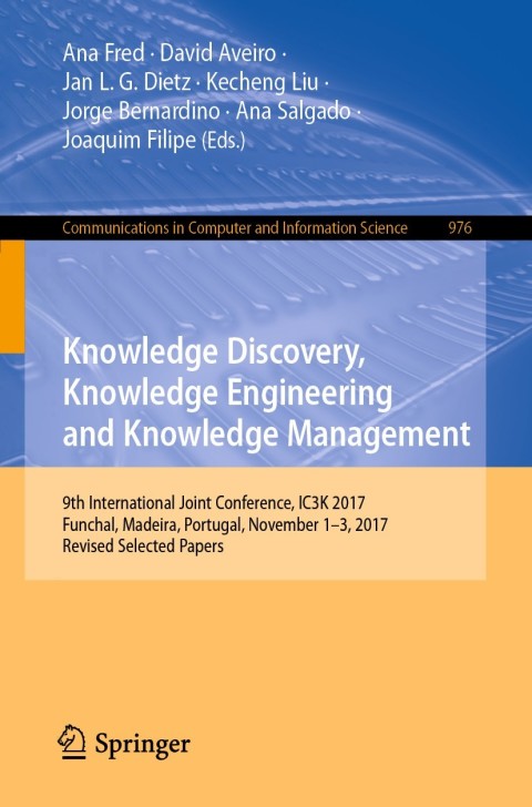 Cover image for book Knowledge Discovery, Knowledge Engineering and Knowledge Management