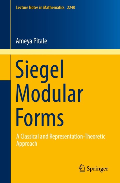 Cover image for book Siegel Modular Forms