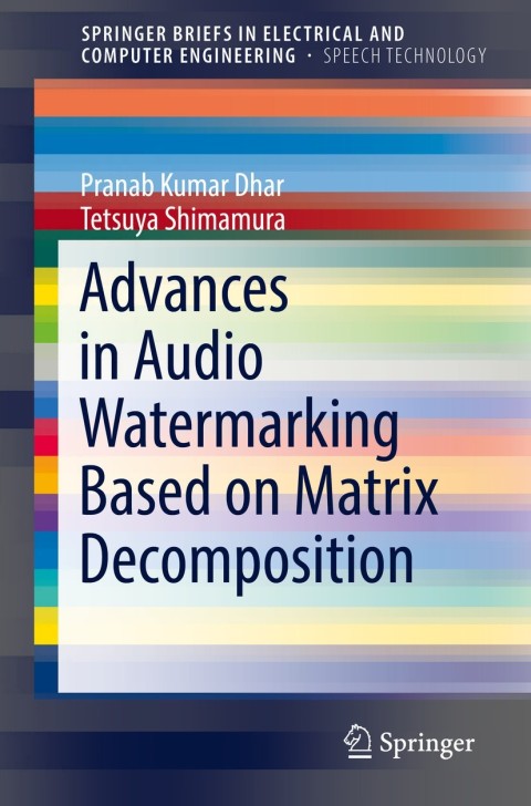Cover image for book Advances in Audio Watermarking Based on Matrix Decomposition